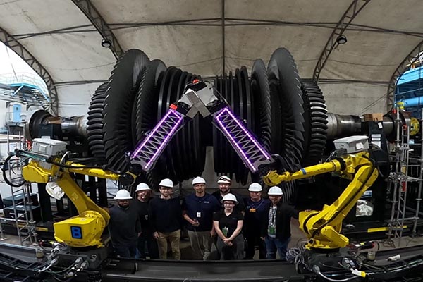 P2D2 Robotic Disc Inspection System