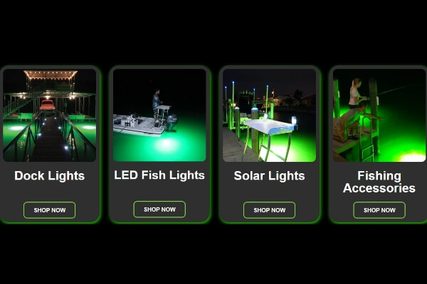 They build dock lights, boat lights, for marine science etc