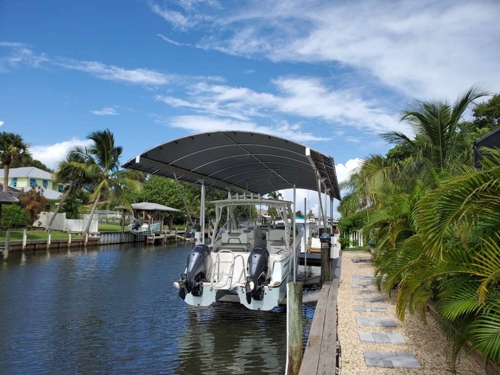 Boat Lift Canopy Cover